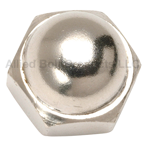 5/16"18 CLOSED END CAP NUT NICKEL PLATED Allied Bolt Products LLC